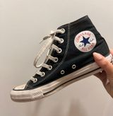 Black Converse High-Top Sneakers Photo 0