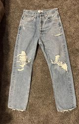 90’s Pinch Waist High Rise Straight Photo 0