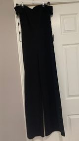 EXPRESS off the shoulder jumpsuit Photo 0