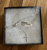 Cross Necklace Silver Photo 0