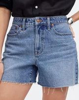 NEW Madewell The Curvy Perfect Vintage Short Dewberry Wash Blue High Rise US 25 Photo 0