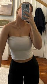 Brandy Melville White Tube Top Photo 0