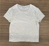 Abercrombie & Fitch Light Gray Short Sleeve Tee Photo 0
