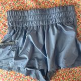 Free People get your flirt on shorts xs Blue Photo 0