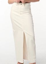 BLANK NYC Denim Maxi Skirt Photo 0