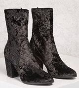 Forever 21 Crushed Velvet Sock Boots Photo 0