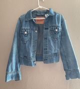 Levi’s Distressed Jean Jacket Photo 0