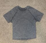 Lululemon Short Sleeve Swiftly Cropped Tech Grey Photo 0