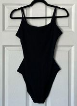 Aerie One-Piece Full Coverage Ribbed Swimsuit - Size M Photo 0