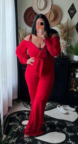 Red Jumpsuit  Photo 0