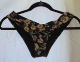 Sunflower Print Bikini Bottoms Multiple Size M Photo 0