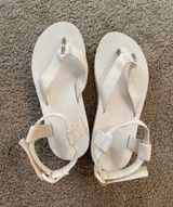 White Teva Platform Sandals Photo 0