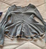 Listicle Blue Blouse Photo 0