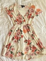 Derek Heart Floral Print Wrap Dress Photo 0