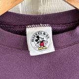 Vintage Purple Mickey & Co Crewneck Sweatshirt Photo 0
