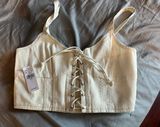 American Eagle Corset Crop Top Photo 0