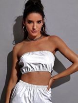 Reflective Bandeau Top Size XS Photo 0