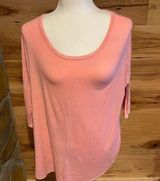 American Eagle Outfitters pink‎ Jegging Tee size medium Photo 0