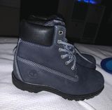 Timberland navy blue boots Photo 0