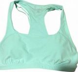Xersion Green Sports Bra Racerback Medium Support Photo 0