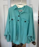 AQUA  button down shirt  Photo 0