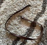 BDG Dark Brown Leather Belt Photo 0