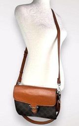 Nine West Leisha Top Handle Satchel Bag Faux Leather Photo 0