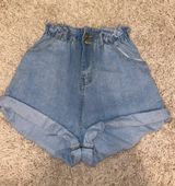 Vintage Denim Shorts Blue Size M Photo 0