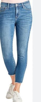 Sam Edelman The Kitten Mid Rise Skinny Crop Jeans Photo 0