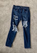 American Eagle Outfitters Ripped Jeggings Photo 0
