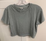 Cotton On Green Crop Top Photo 0
