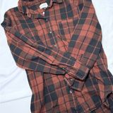 Plaid Button-Up Shirt Photo 0