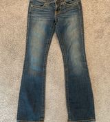 Victoria's Secret VS Low 5 Flap Boot Cut Vintage Jeans Pants sz 2, Like New Photo 0