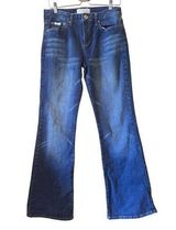 Baby Phat 90's Vintage Flare leg jeans Size 11 32in inseam high end denim Photo 0