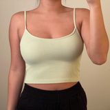 Brandy Melville Skylar Tank Green Photo 0