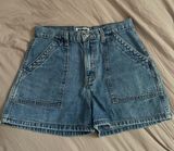 Highwaisted denim Jean shorts  Photo 0