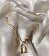 Boutique Large Lock And Toggle Choker  Photo 0