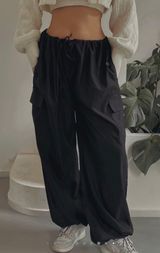 Black Parachute Jogger Pant Size XL Photo 0