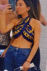 ZARA Scarf Shirt Photo 0