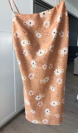 Verge Girl Mustard Yellow Floral Dress Photo 0