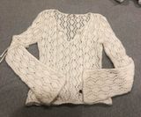 Crocheted Shirt White Size M Photo 0