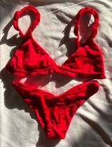 LIONESS Red Bikini Photo 0