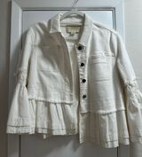 Pilcro and the Letterpress Stunning Bell Sleeve Denim Jacket - Photo 0