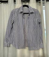 Purple Button Up Shirt Photo 0