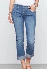 Dani Cropped Straight Leg Jeans Photo 0