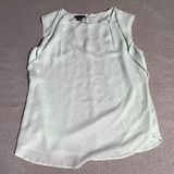 Metaphor Mint Sage Green Chiffon Sleeveless Blouse Size Small EUC Photo 0