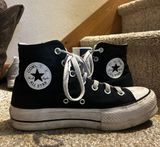 Converse Black Platform Photo 0