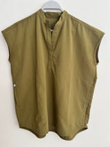 Figs Olive Green Rafaela Oversized Uniform Scrub Top Women's Size: Extra Small Photo 0