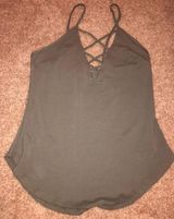 EXPRESS One Eleven Olive Tank Photo 0