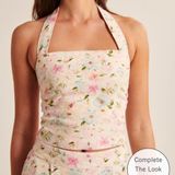 Abercrombie & Fitch Floral Halter Top Photo 0